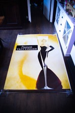 TAITTINGER GRACE KELLY ✯ French Bus Shelter Vintage Advertising Poster Orig 1988