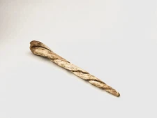 Ivory Colored Narwhal Tusk Cast Resin Tooth Replica 10” New White Unicorn Horn 