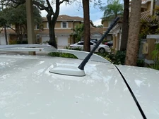 7" Short Rubber Spiral Antenna Mast Radio for INFINITI Fx35-50 QX70 2003-2017