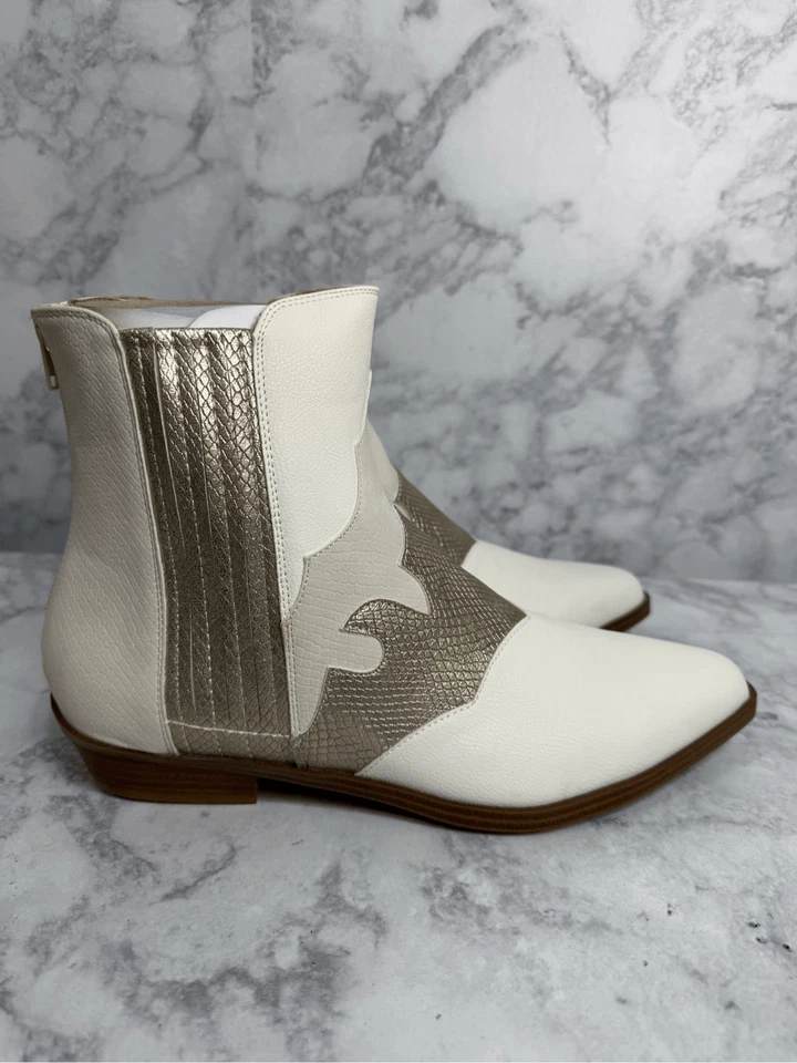 Bota Feminina Willis Caixa Amarela Tamanho 9 Western Cowboy NOVA #K742 - Imagem 3 de 4