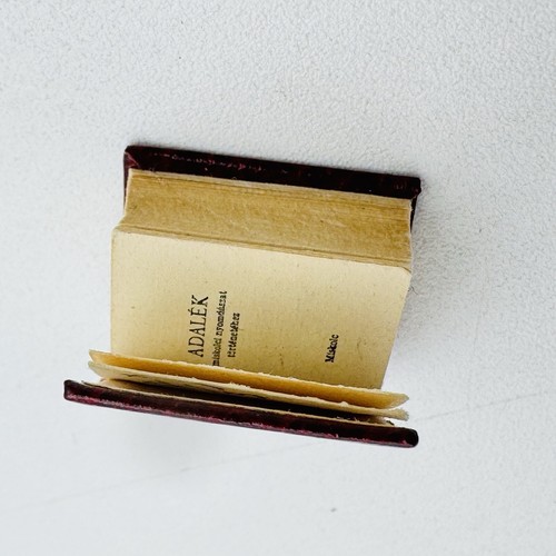Dollhouse Miniature Book Adalek RARE - Picture 9 of 11