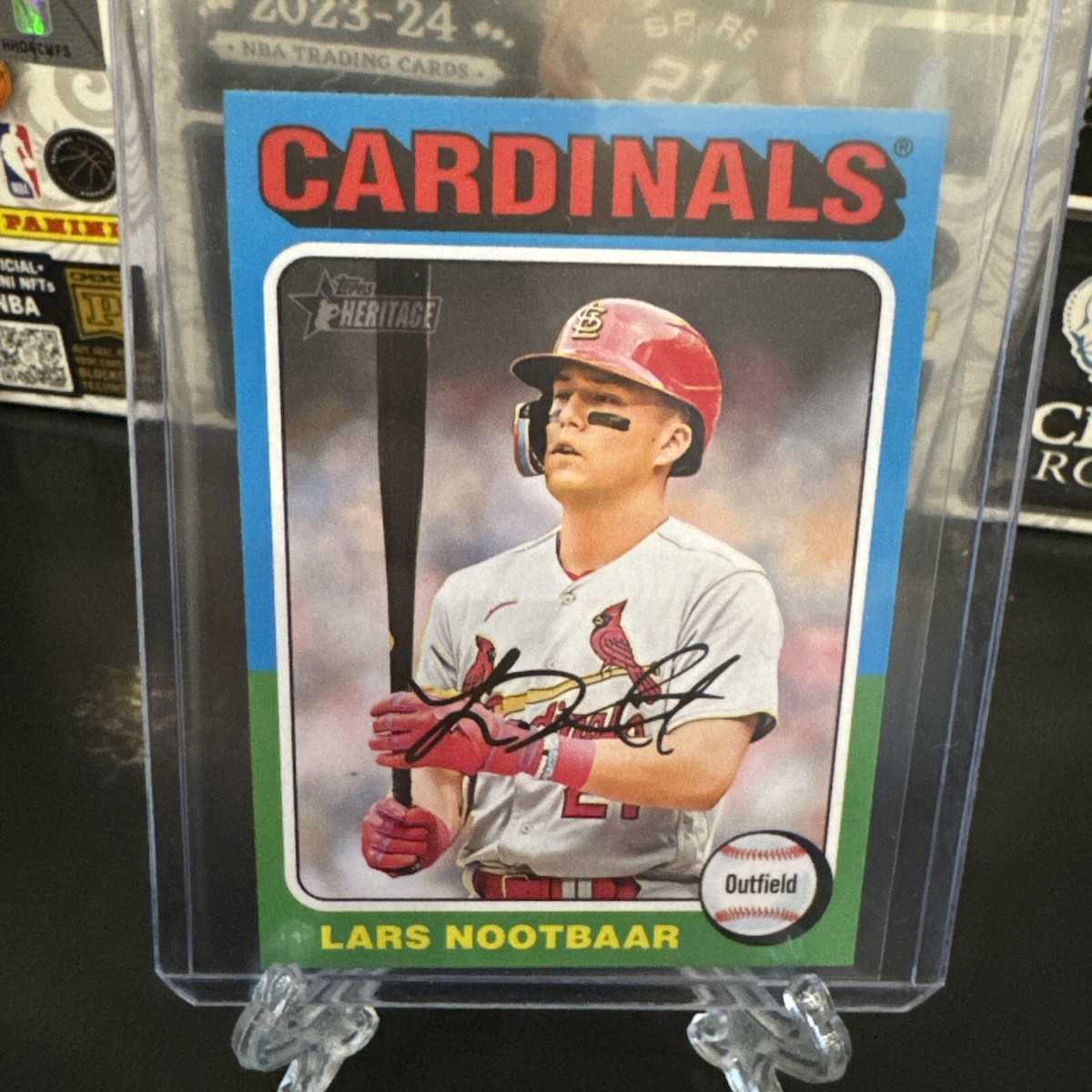 その他 Topps Lars Nootbaar Green WBC Auto 2023 Topps #WBC-54 Lars Nootbaar World Baseball Classic