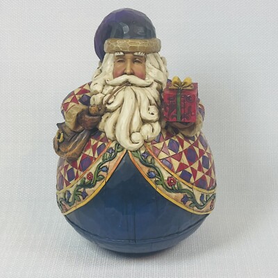 Jim Shore 2005 Roly Poly Santa The Season of Giving Christmas Figurine 4002417