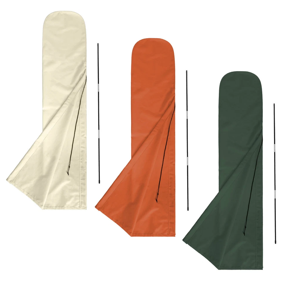 anndora® Schirm Schutz Hülle Husse Sonnenschirmschutz L=150cm für bis 2,5m rund