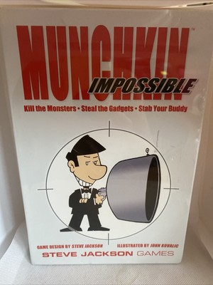 Munchkin Impossible Game by Steve Jackson Kovalic 1st Edition 2nd Printing 2008