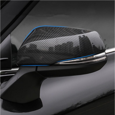Carbon Fiber Rearview Mirror Cover Trim 2pc For Toyota Tundra 2022-2024 Carbon Fiber Rearview Mirror Cover Trim 2pc For Toyota Tundra 2022-2024