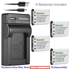 Kastar Battery Slim Charger for Fujifilm NP45 NP45A & FinePix Z70 FinePix Z71