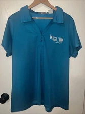 Liberty Mutual Women’s Shirt Port Authority Blue Polo XXL Team USA