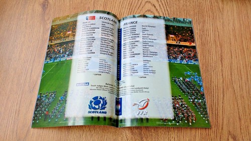 Scotland v France Rugby Programmes 1948 - 2012 - Picture 62 of 66