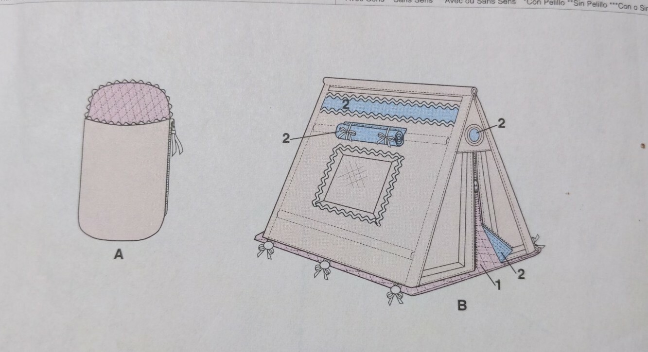 McCall's 7268 American Doll SLEEPING BAG AND TENT CAMPING eBay