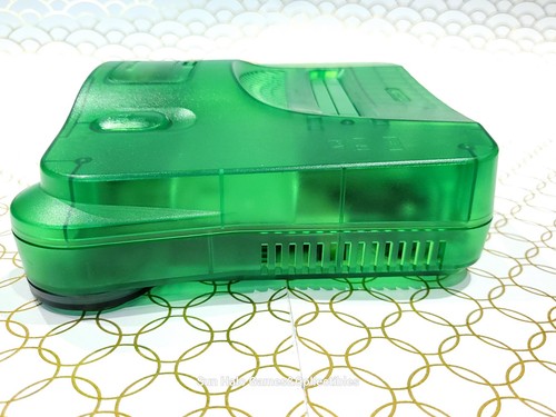 Like New Nintendo 64 N64 Funtastic Jungle Green Console OEM Bundle, TESTED - Picture 5 of 23