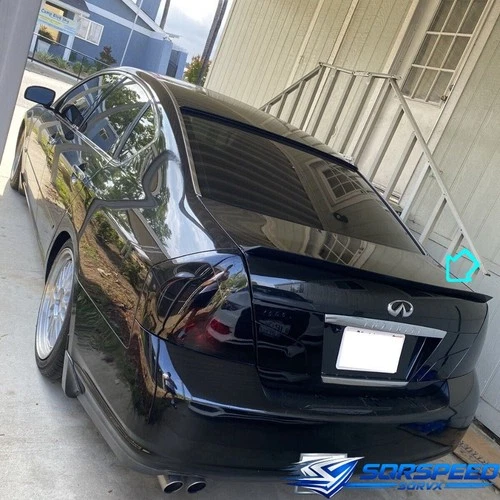 Infiniti M35x M45x 2006-2010 Sedan Fits Rear Trunk Duckbill Spoiler Wing 284B