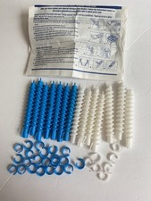 Pro-Perm Rods Spiral Perm Rods 7 blue 7 white w/ clips Rods Instructions