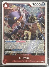 X.Drake OP14-016 R One Piece The Azure Sea’s Seven Foil Card