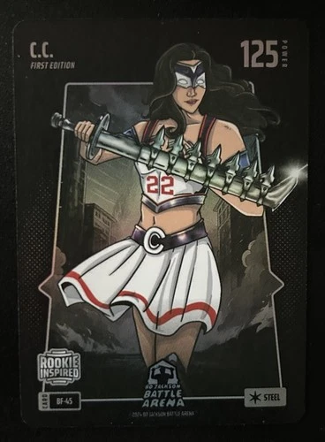Caitlin Clark C.C. Battlefoil Rookie RC 2024 Bo Jackson Battle Arena BF-45 Fever