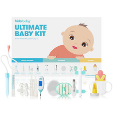 Frida Baby Ultimate Baby Kit, 10 Piece New Born Essentials Gift Set Includes Wel