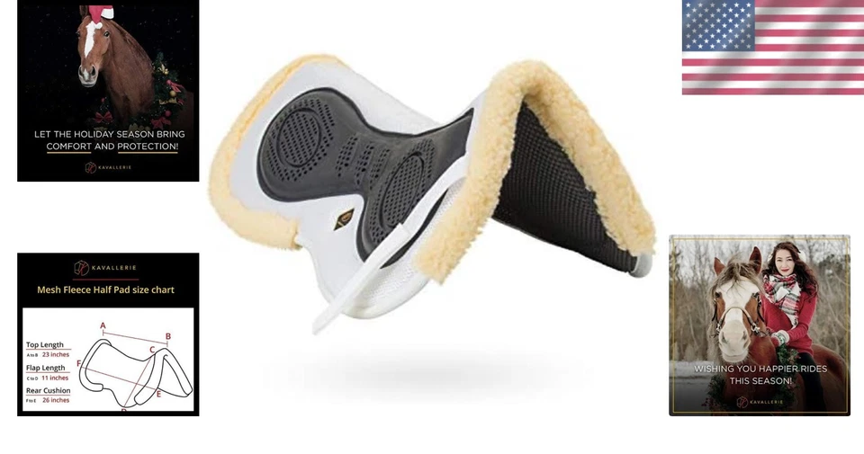 Media almohadilla de gel para doma y salto, comodidad estable Foto 2 de 4