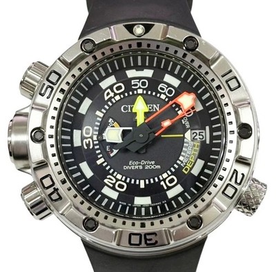 Citizen Promaster Aqualand J250 Eco Drive Men s Watch Black 49mm