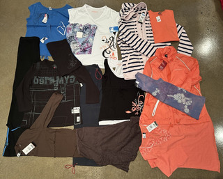15 PIECES SIZE 14/L WOMEN'S BULK CLOTHING GROUP/MIXED ITEMS BUNDLE