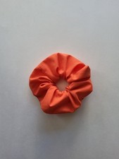 Handmade Orange Scrunchie
