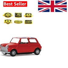 Diecast Model Car - Best of British Classic Mini - Red - 1:36 Scale