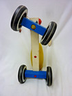 PLAYSKOOL GIRAFFE CHILD'S SCOOTER WOOD VINTAGE 1966 RIDE-ON TOY WITH PULL CORD — photo 8