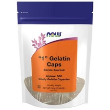 now "1" gelatin caps  500 ct