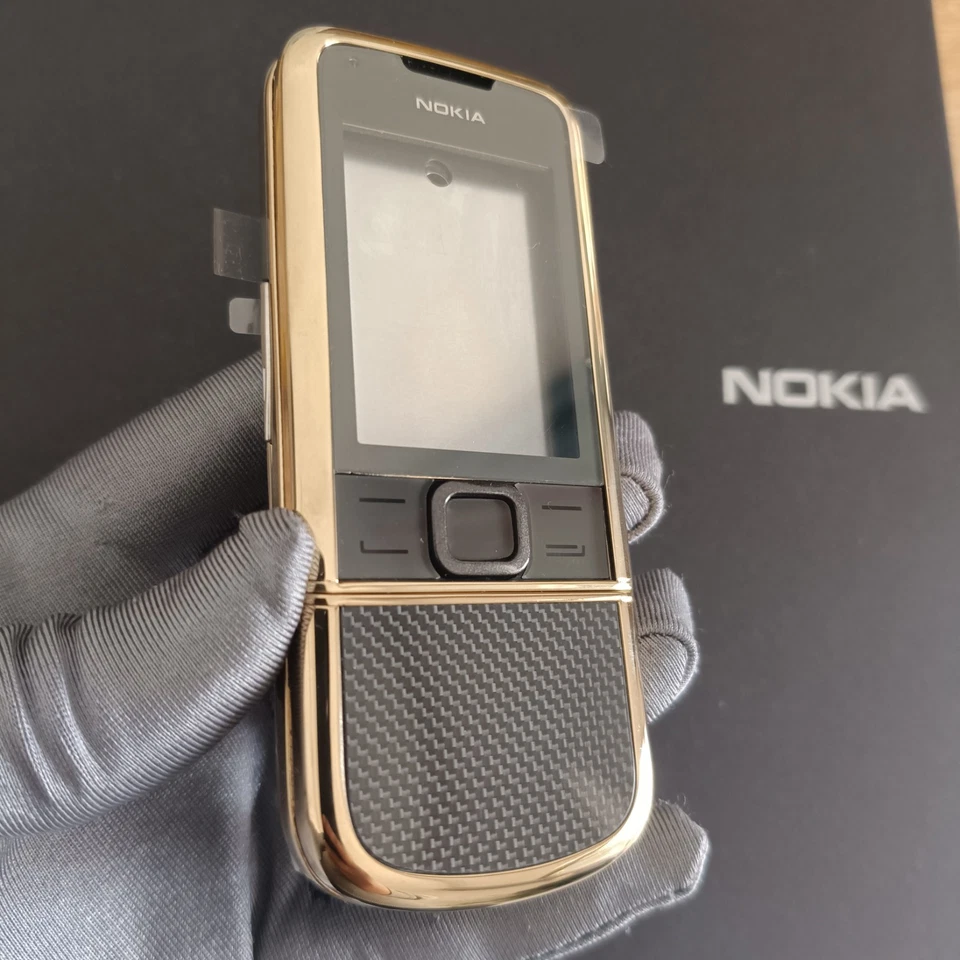 Новый Nokia 8800 углерода Arte золото издание 8800 запасная часть корпуса чехол - Изображение 4 из 4