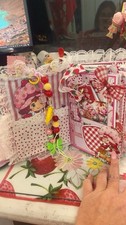 Luxury Handmade Junk Journal –Custom Strawberry Shortcake Inspired | Art Journal