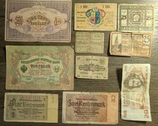 Decent Azerbaijan, Russia, 500 Rubles 1920s Germany Eastern Some Rare Lot of 10