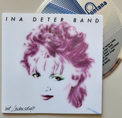 Ina Deter - Mit Leidenschaft CD 1984 - So wie ich bin, Vor lauter Liebe, Kefala
