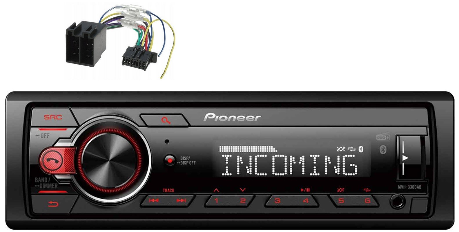Pioneer Schwarz Autoradio, Mvh-330Dab (Android Auto) - Image 2