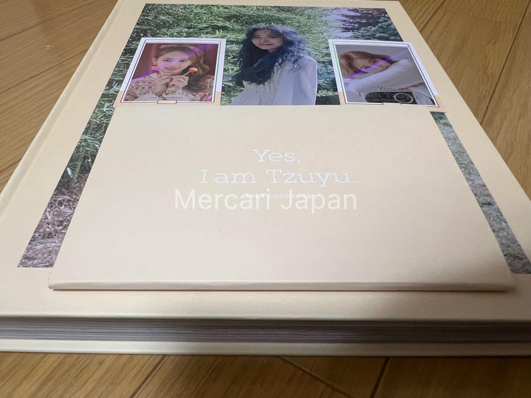 TWICE Yes, I am Tzuyu. peach ver 新品未開封