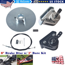 6" Brake Rotor Disc / Rotor with 1" Bore Brake Caliper For Go Kart  Mini Bike