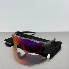 Radar EV S Path Oakley Sunglasses 009208 Grey Ink Frame Prizm Road Red Lenses
