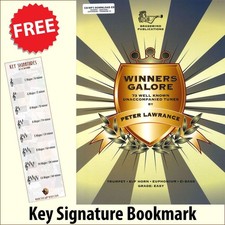 Winners Galore Trumpet Euphonium Trombone Music Book/CD plus Bookmark