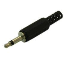 3.5mm Plug/Jack  MONO TS 2 Connector  Self Solder  Male