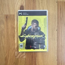 Cyperpunk 2077 Game Windows Pc Physical Game with Collectibles *No Game Key*
