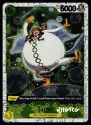 Satori (Jolly Roger Foil) OP05-105 Premium Booster -The Best- One Piece TCG