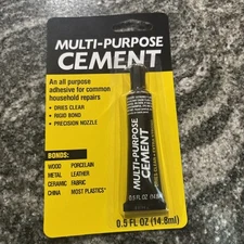 Multi-Purpose Cement All Purpose Adhesive Glue 1 tube 0.5  FLOZ USA by HENKEL