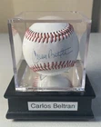Carlos Beltran Signed Rawlings Official Major League Baseball PSA/DNA Certified.