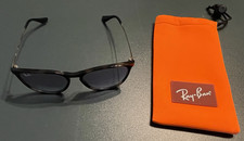 Ray Ban Junior NWOT Girl's Izzy Havana Tortoise Sunglasses w/ Gray Lens