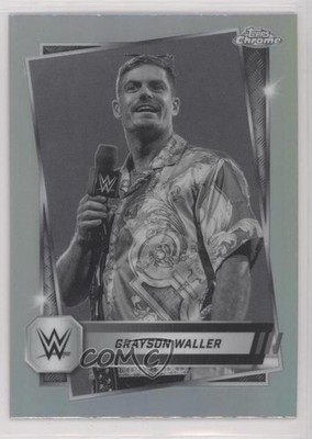 2025 Topps Chrome WWE Sepia Refractor Grayson Waller #13 z9v