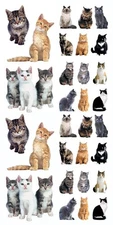 Paper House Decorative Stickers-Cats