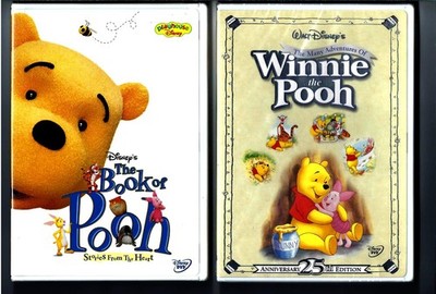 MANY ADVENTURES WINNIE POOH, 25TH ANNIVERSARY & BOOK POOH STORIES