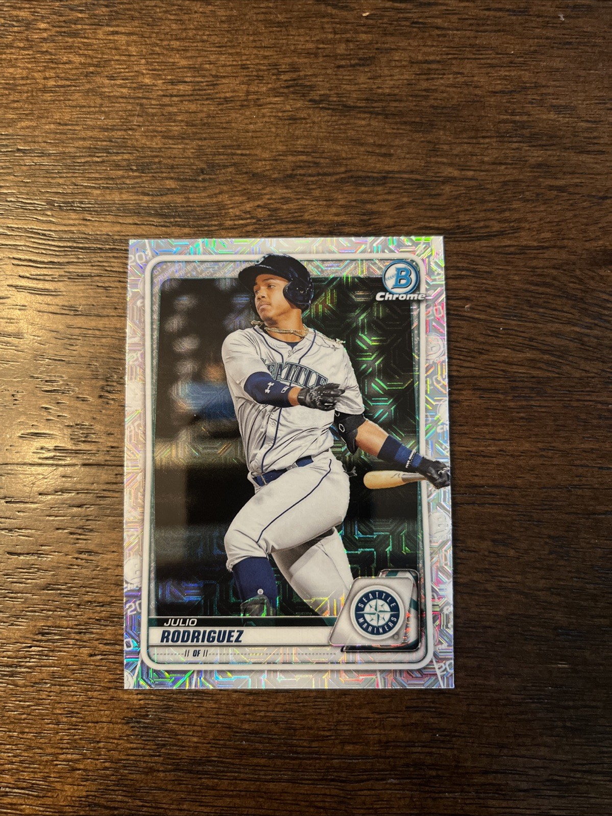 2020 Bowman Chrome - Prospects Julio Rodriguez #BCP-175 Mojo Refractor (RC) MLB