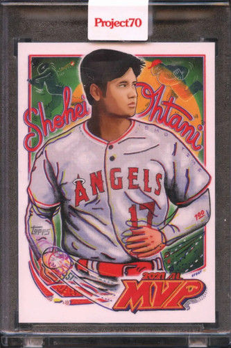 Shohei Ohtani 2021 Topps Project70 '13 Topps #722 Los Angeles Angels