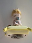 Vtg Joan Walsh Anglund "Dear Baby Girl" Music Box Plays Brahms Lullaby — photo 3