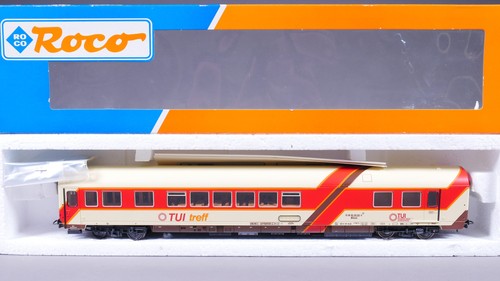 H0 DC Roco 44280 Gesellschaftswagen WGtmh TUI Treff 26,5 cm in OVP #GO_1767 | Zustand: Gebraucht