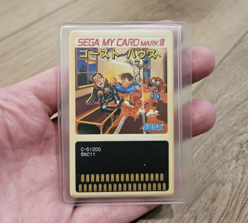 GHOST HOUSE C-512 Sega My Card Mark III 4218 m3
